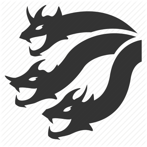 Capricorn, Dragon, Fantasy, Hydra, Monster, Three Heads, Villan