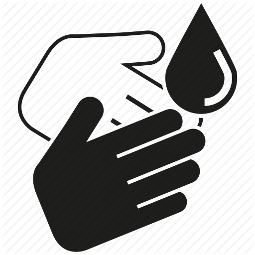 Clean, Drop, Hand, Hand Wash, Hygiene Icon