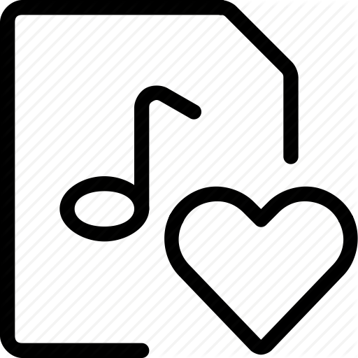 Audio, Favorite, File, Heart, Like, Music Icon