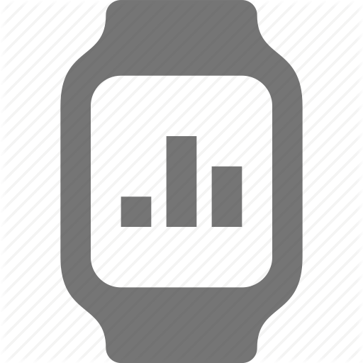 Graph, Smart Watch, Watch Icon
