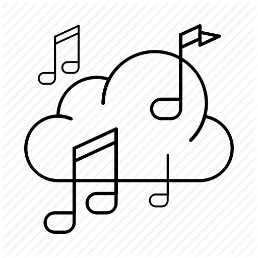 Audio, Cloud, Music, Player, Service, Sound, Storage Icon