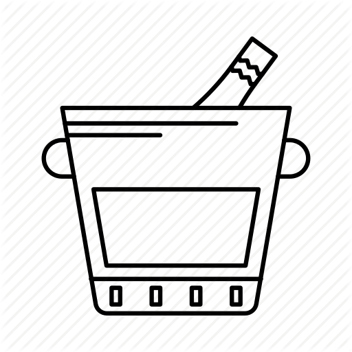 Bottle, Cocktail, Drink, Food, Hot, Ice Cube, Wine Icon