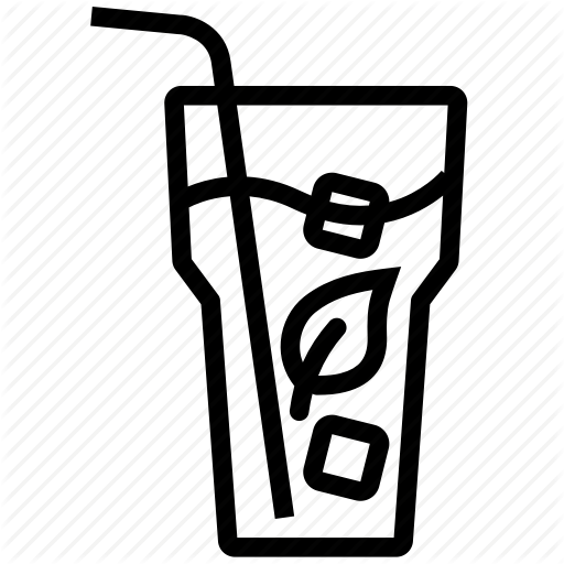 Beverage, Cold Drink, Drink, Glass, Ice, Matcha, Tea Icon