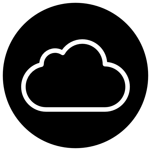 Icloud Symbol Kostenlos Von Address Book Providers In Black
