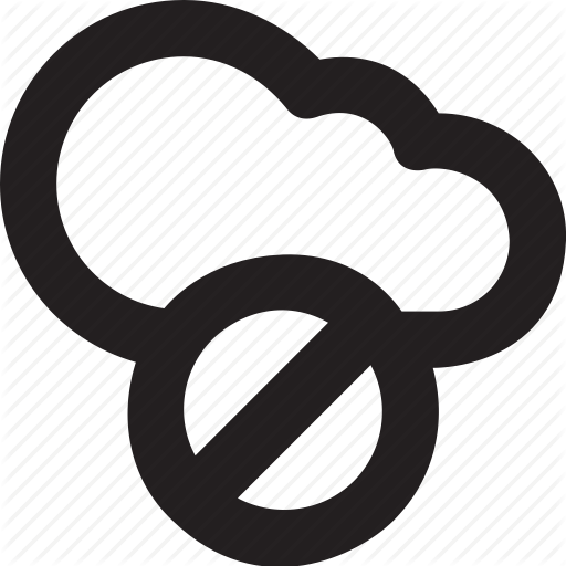 Block, Cancel, Cloud Computing, Error, Icloud Icon