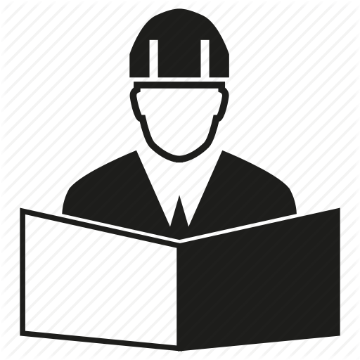 Architect, Creator, Engineer, Helmet, Read, Safety Icon