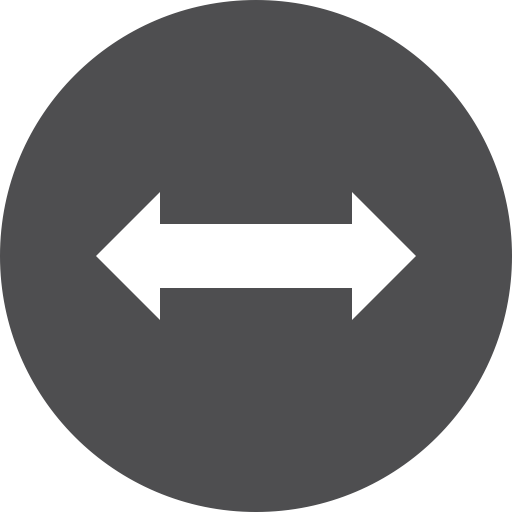 Horizontal, Move Icon