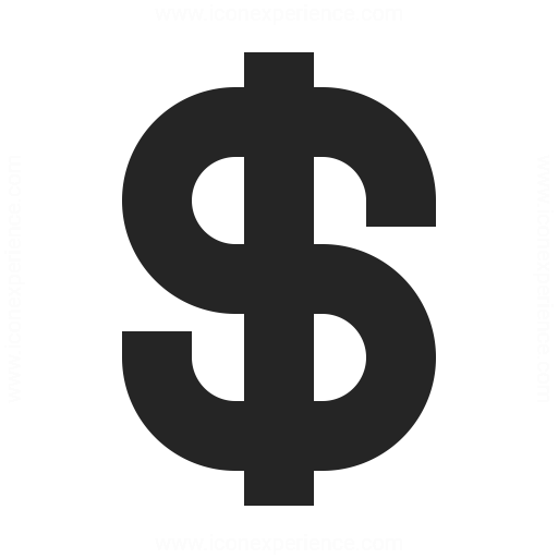 Symbol Dollar Icon Iconexperience