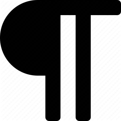 Editing, Editor, Paragraph, Text Icon