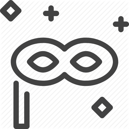 Birthday, Fancy, Mask, Party Icon