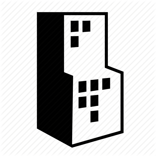 Building, City, House, Office, Window Icon
