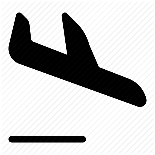 Aircraft, Airplane, Arriving, Flight, Plane Icon