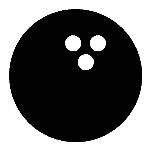 Bowling Ball Icon Free Icons Clipart Black And White