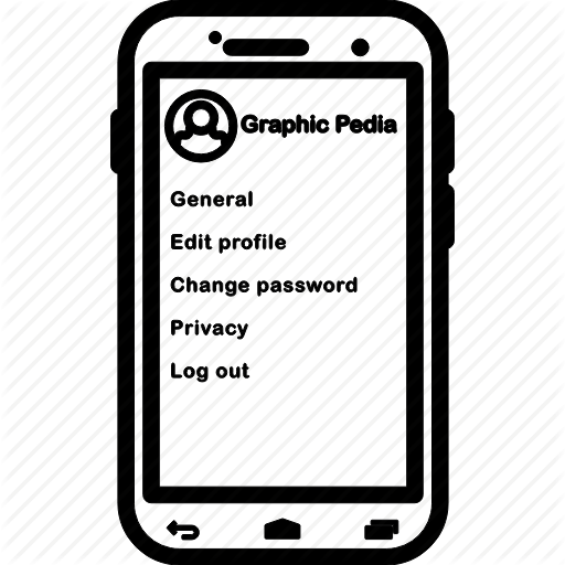 App, Logout, Mobile, Password, Privacy, Profile Icon