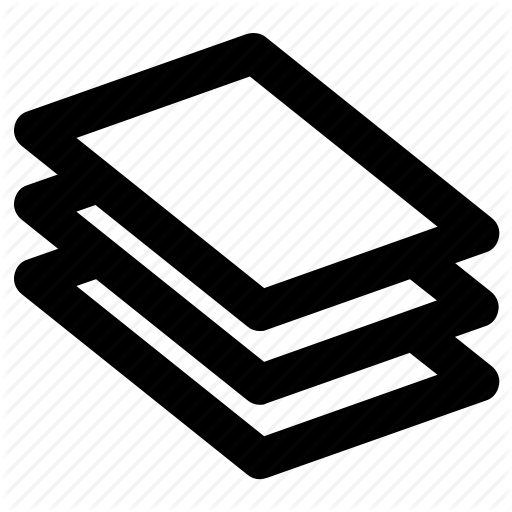 Paper, Papers, Stack Icon