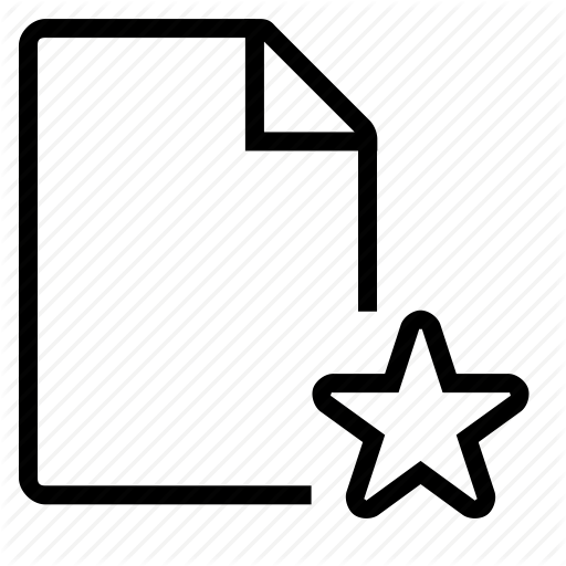 Document, Favorite, File, Paper Icon