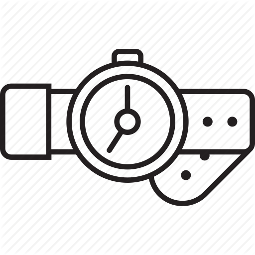 Accessories, Apparel, Fashion, Watch Icon