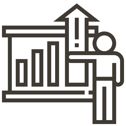 Chart, Graph, Finance, Report, Analysis, Accounting Icon
