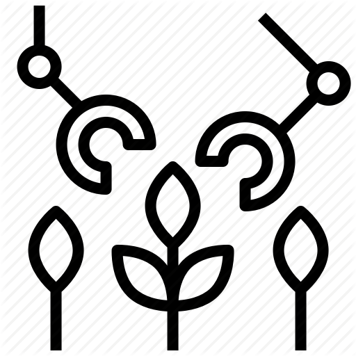 Agriculture, Arm, Crop, Future, Robot, Technology Icon