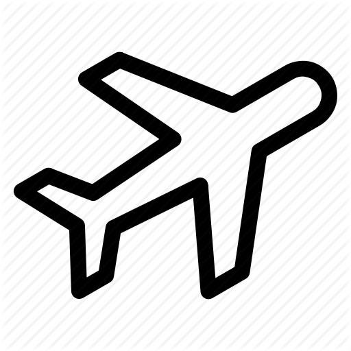 Aeroplane, Aircraft, Airplane, Flight, Jet, Plane, Transportation Icon