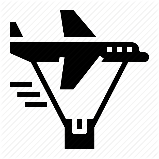 Aircraft, Airplane, Airship, Fly, Transportation Icon