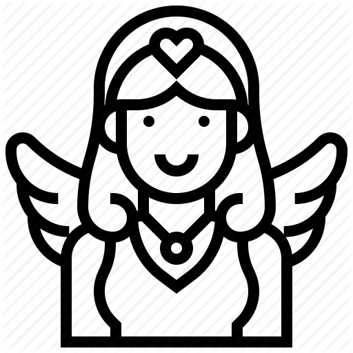 Angel, Avatar, Character, Fairy, Girl, Woman Icon