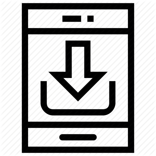 App Download, Download, Mobile, Mobile Download, Smartphone Icon Icon
