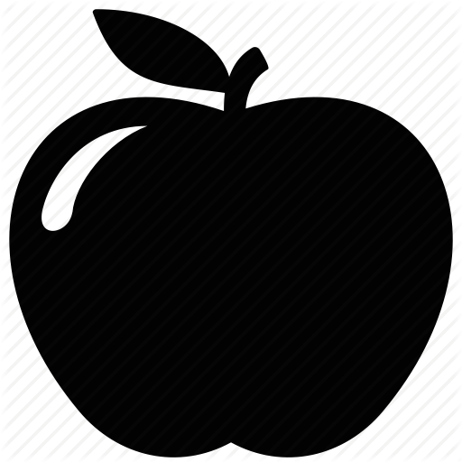 Apple, Fruit, Organic Icon