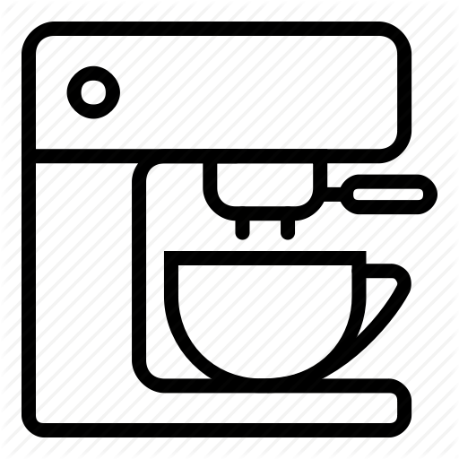 Appliances, Coffee, Kitchen, Machine Icon