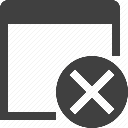 App, Application, Close, Delete, Exit, Program, Remove Icon