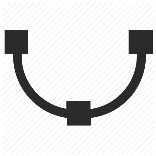 Arc, Curve, Geometry, Instrument, Transform Icon