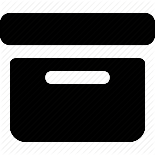 Archive, Box, File, Office Icon