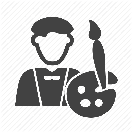 Art, Artist, Drawing, Man, Painter, Painting, Studio Icon