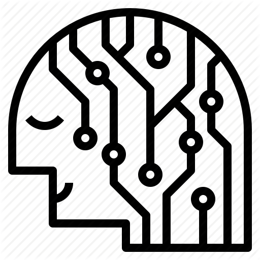 Artificial, Human, Intelligent, Person, Smart, Technology Icon