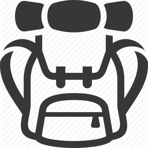 Backpack, Camping, Hike, Hiking Icon