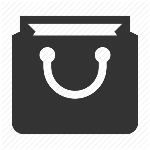 Paper Bag Icon Free Icons