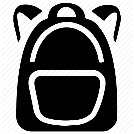 Bag, School Bag, Shoulder Bag, Student Bag Icon