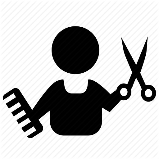 Barber, Barbershop, Scissors, Work Icon