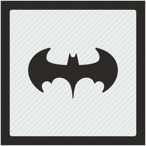 Bat, Batman, Function, Legend, Square Icon
