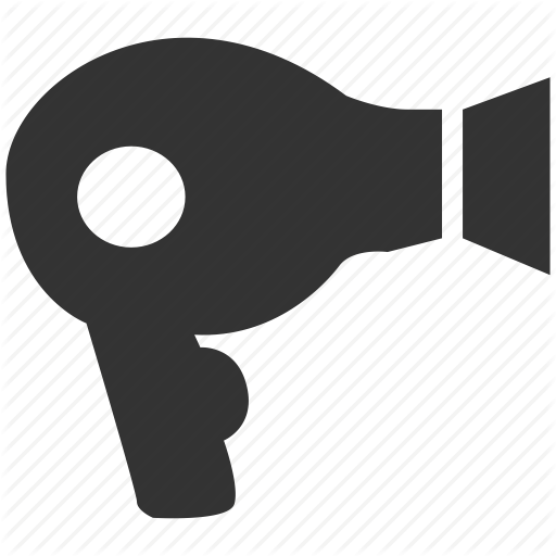 Beauty, Dry, Hair, Hair Dryer, Salon Icon