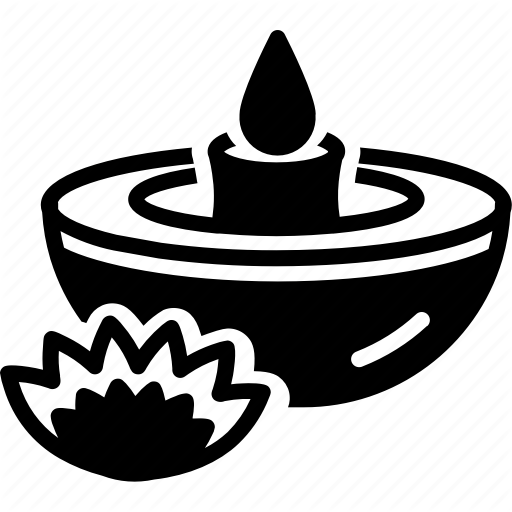 Candles, Celebration, Flame, Light, Spa Icon