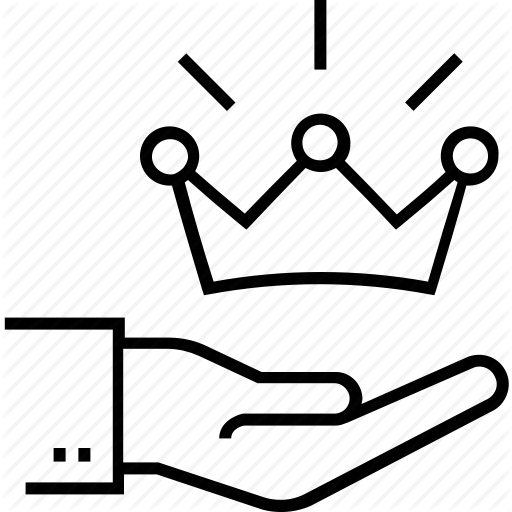Benefits, Crown, Premium, Privileges, Vip Icon