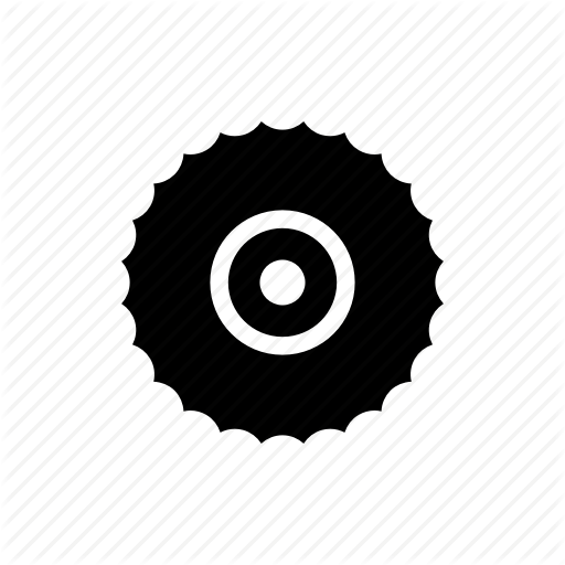 Bicycle, Bike, Cassette, Drivetrain, Gear Icon