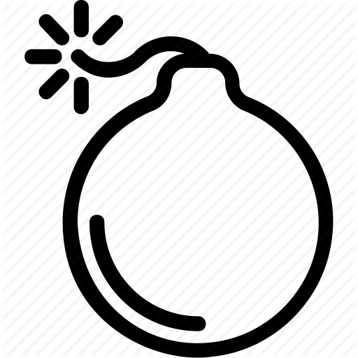 Bomb, Bombshell, Explosive, War, Weapon Icon