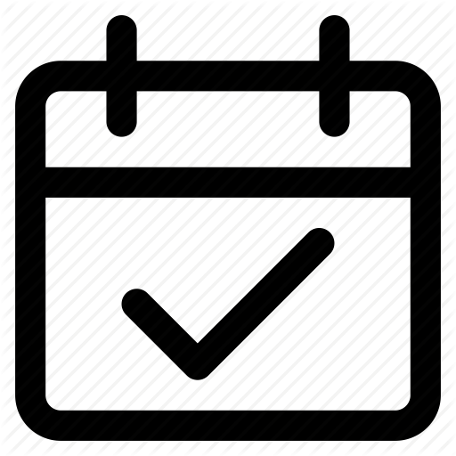 Booking, Calendar, Check, Confirm, Date Icon
