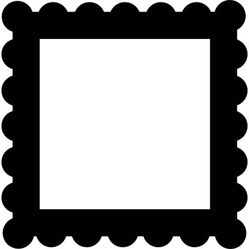 Frame Border Like A Stamp Icons Free Download