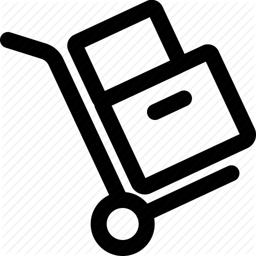 Box, Box Pick Up, Boxes, Delivery Box, Hand Truck, Load, Moving