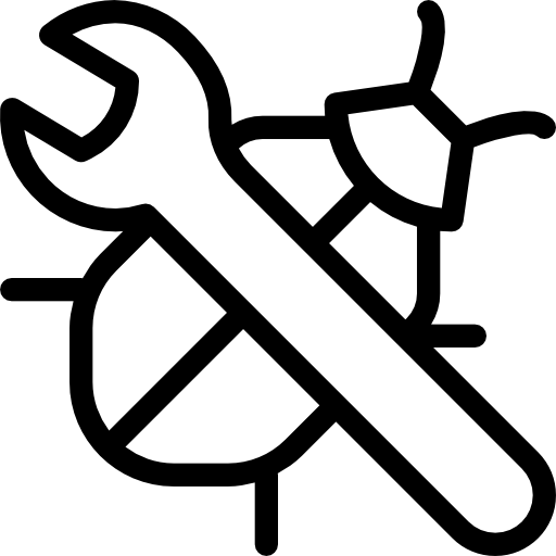 Bug Icon Coding Pixel Perfect