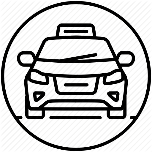 Cab, Car, Taxi, Taxi Driver, Transfer, Transport, Vehicle Icon