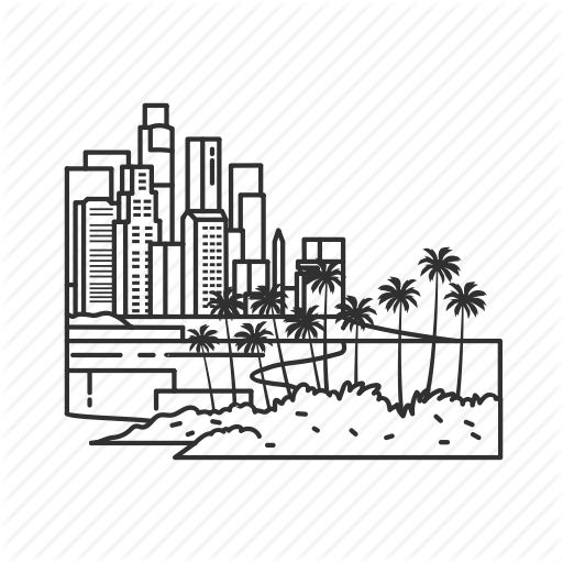 Building, California, City, Famous City, Famous Skyline, Los